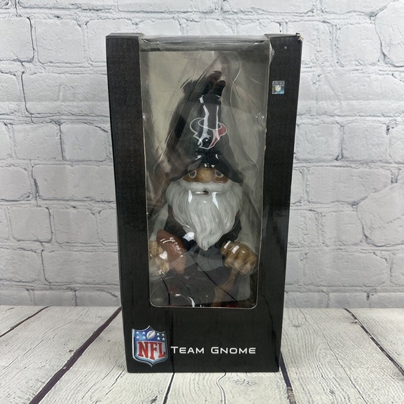 NEW Houston Texans Team Gnome 12"x5"‎ Forever Collectibles NFL - Picture 1 of 7